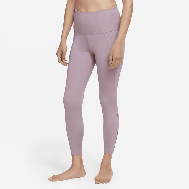 NIKE AS W NY DF 7/8 TGT CUT-OUT in PLUM FOG/VENICE