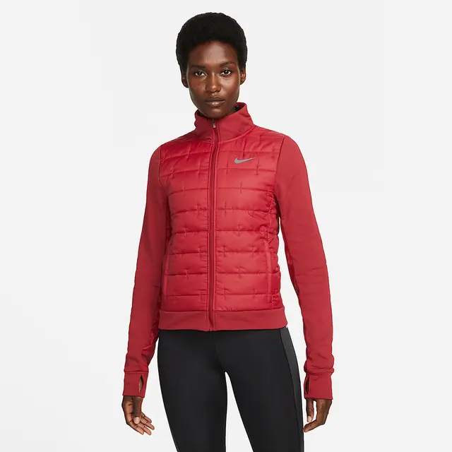 NIKE AS W NK TF SYNTHETIC FILL JKT in POMEGRANATE/REFL