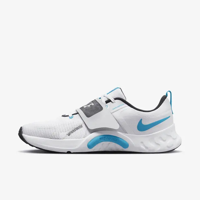 M NIKE RENEW RETALIATION 4 in WHITE/BLUE LIGHTNING-ANTHRACITE