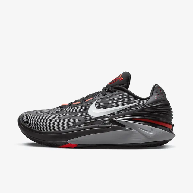 NIKE AIR ZOOM G.T. CUT 2 in BLACK/WHITE-ANTHRACITE-BRIGHT CRIMSON
