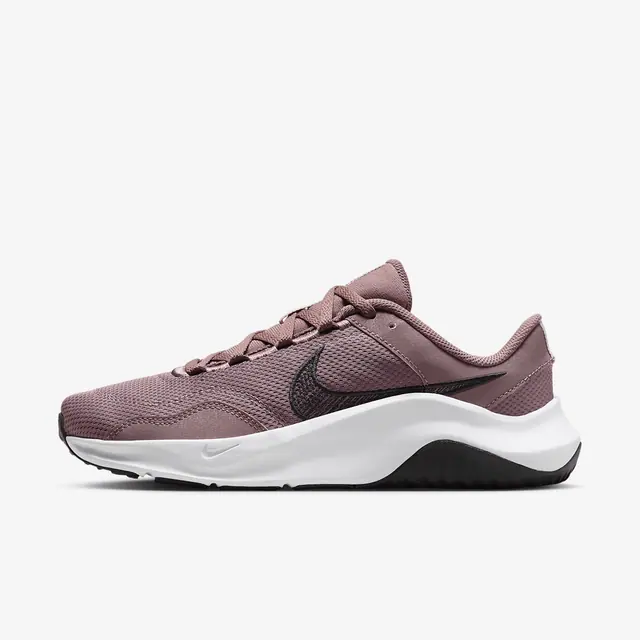 W NIKE LEGEND ESSENTIAL 3 NN in SMOKEY MAUVE/BLACK-WHITE-PLATINUM VIOLET