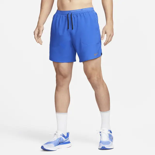 NIKE AS M NK DF STRIDE 7IN BF SHRT in GAME ROYAL/BLACK/REFLECTIVE SILV