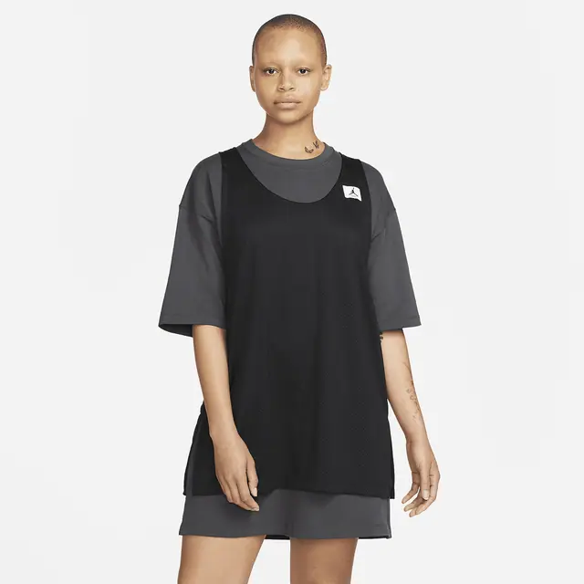 NIKE W J ESSEN DRESS 22 in DKSKGY/BLACK