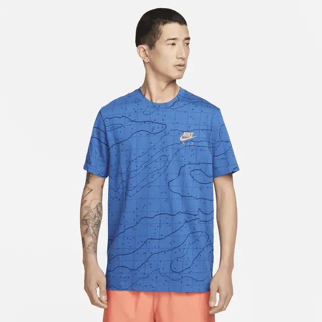 AS M NSW TEE NIKE AIR 3 in DK MARINA BLUE