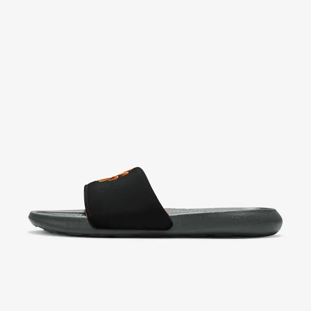 NIKE VICTORI ONE NN SLIDE in BLACK/SAFETY ORANGE-ANTHRACITE