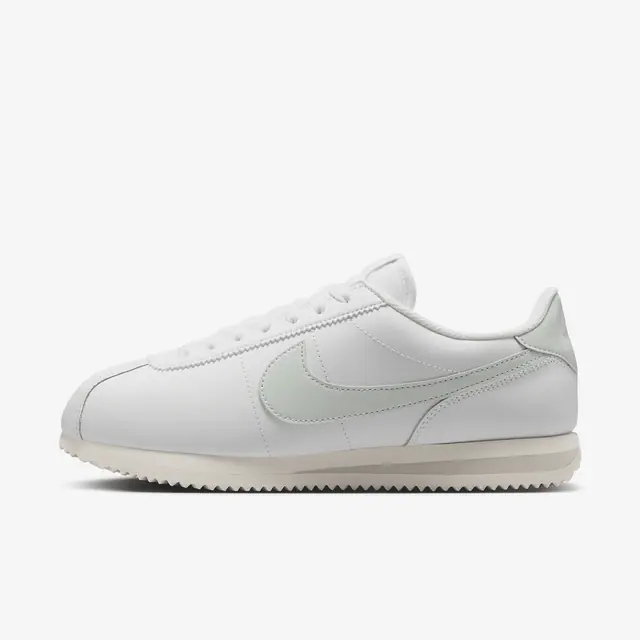 W NIKE CORTEZ in SUMMIT WHITE/LIGHT SILVER-SAIL