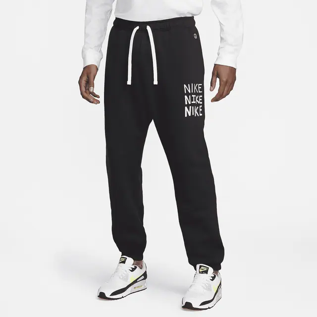 NIKE AS M NSW HBR-C BB JGGR in BLACK/WHITE/WHITE