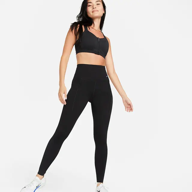 NIKE AS W NK DF GO HR TGHT in BLACK/BLACK