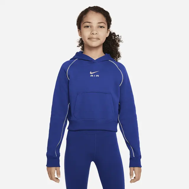 NIKE G NSW AIR FT HOODIE in DEEP ROYAL BLUE