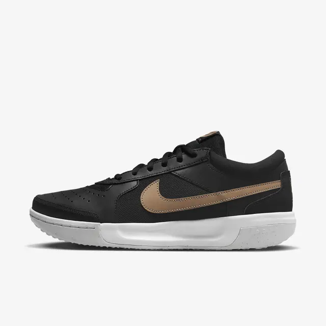 W NIKE ZOOM COURT LITE 3 in BLACK/MTLC RED BRONZE-WHITE