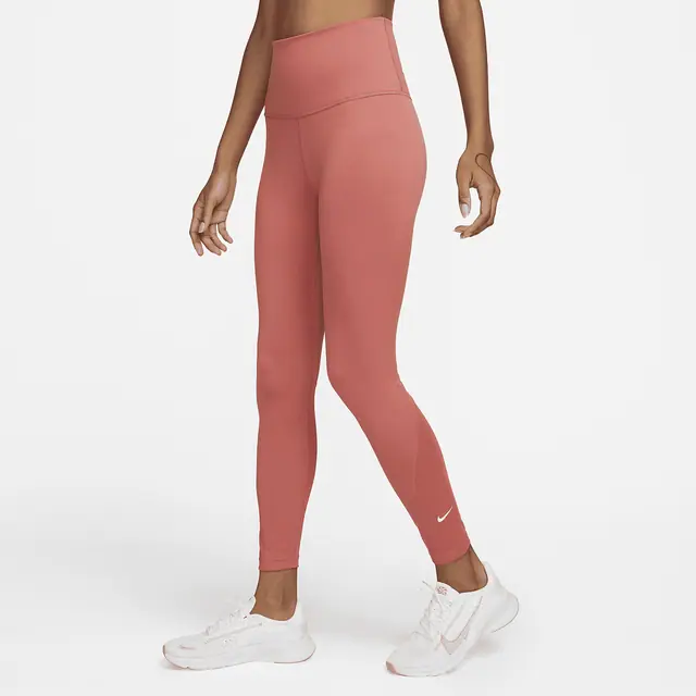 NIKE AS W NK ONE DF HR 7/8 TIGHT in ADOBE/WHITE