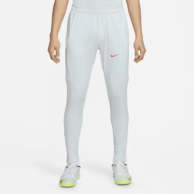 NIKE AS M NK DF STRK PANT KPZ in PURE PLATINUM/PURE PLATINUM/HYPER PINK