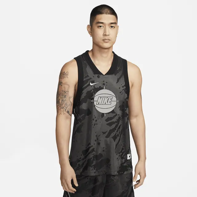NIKE AS M NK DF ADV JERSEY PRM in BLACK