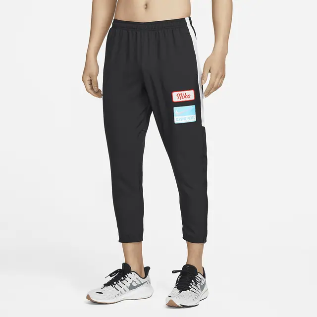 NIKE AS M NK DF DYE CHLNGR PANT in BLACK/SUMMIT WHITE/SUMMIT WHITE