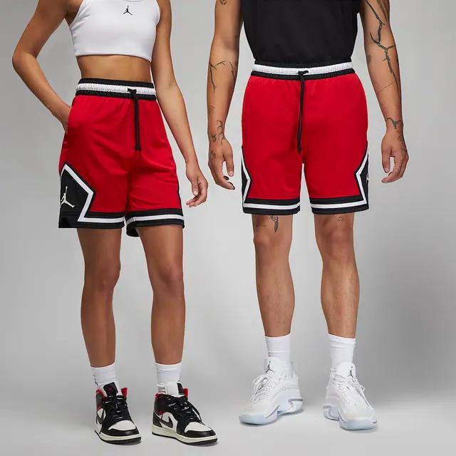 NIKE M J DF SPRT DMND SHORT in GYM RED/BLACK/GYM RED/GYM RED