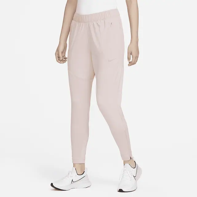 NIKE AS W NK DF PANT SWRN in PINK OXFORD/PINK OXFORD/WHITE