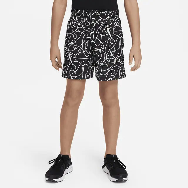 NIKE B NK DF MULTI + SHORT SSNL in BLACK