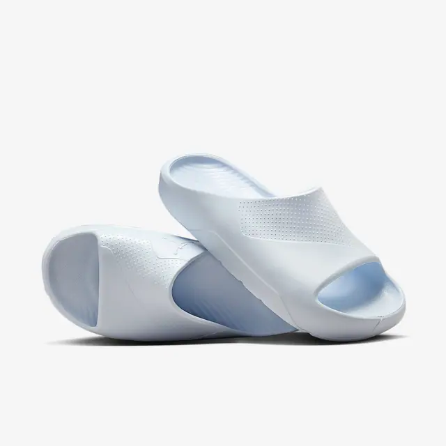 NIKE JORDAN POST SLIDE in FOOTBALL GREY/FOOTBALL GREY