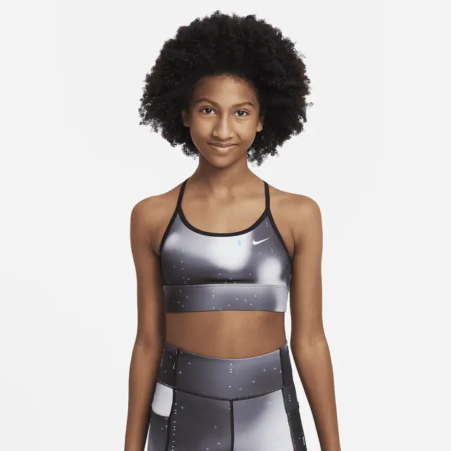 NIKE G NK DF INDY BRA KC in BLACK/BALTIC BLUE