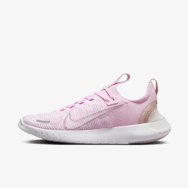 W NIKE FREE RN FK NEXT NATURE in PINK FOAM /WHITE-PINK OXFORD