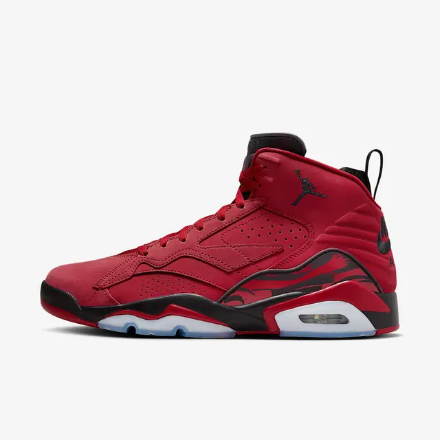 NIKE JORDAN MVP in GYM RED/BLACK-BLACK