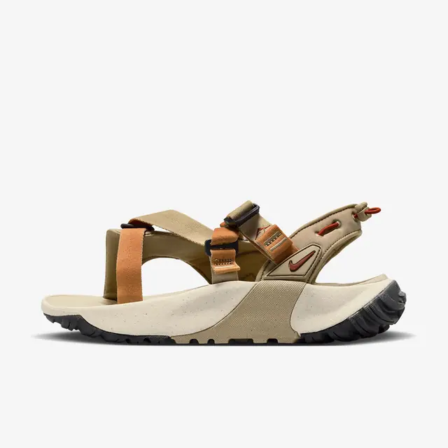 NIKE ONEONTA NN SANDAL in KHAKI/RUGGED ORANGE-AMBER BROWN
