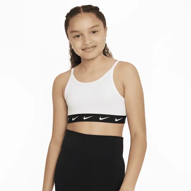 G NK DF NIKE ONE BRA in WHITE/BLACK