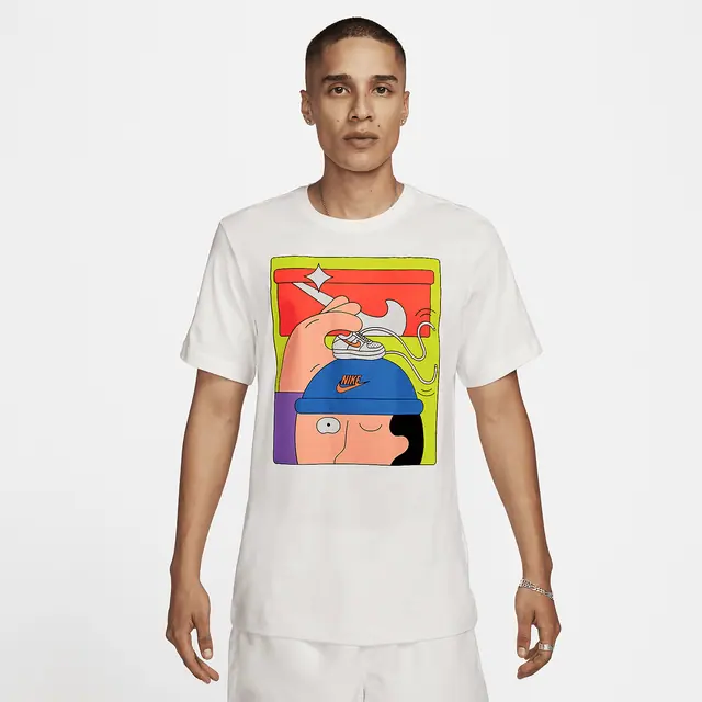 NIKE AS M NSW TEE OC PACK 4 in SAIL