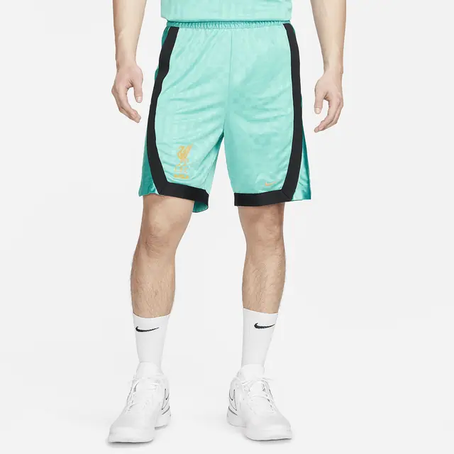 NIKE AS LJ LFC M NK DF DNA 8IN SHOR in WASHED TEAL/TRULY GOLD