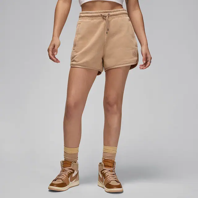 NIKE W J FLT FLC SHORT SSNL in LEGEND MD BROWN