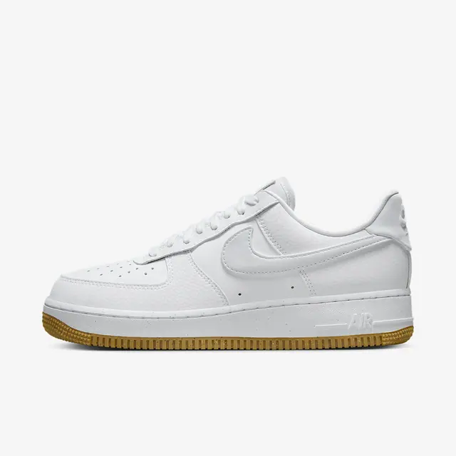 NIKE W AIR FORCE 1 '07 NN in WHITE/FOOTBALL GREY-GUM LIGHT BROWN