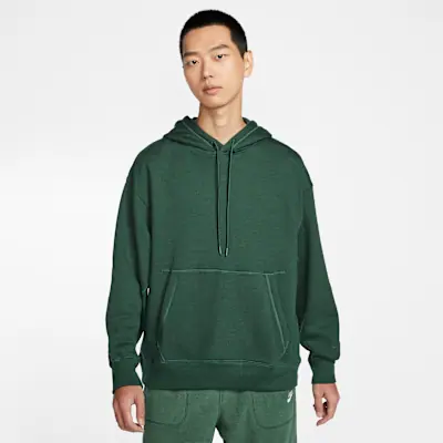 NIKE AS U NK WOOL CLASSICS HOODIE in PRO GREEN