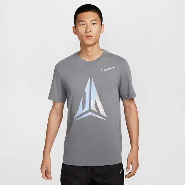 NIKE AS JA M NK DF TEE SU24 in SMOKE GREY