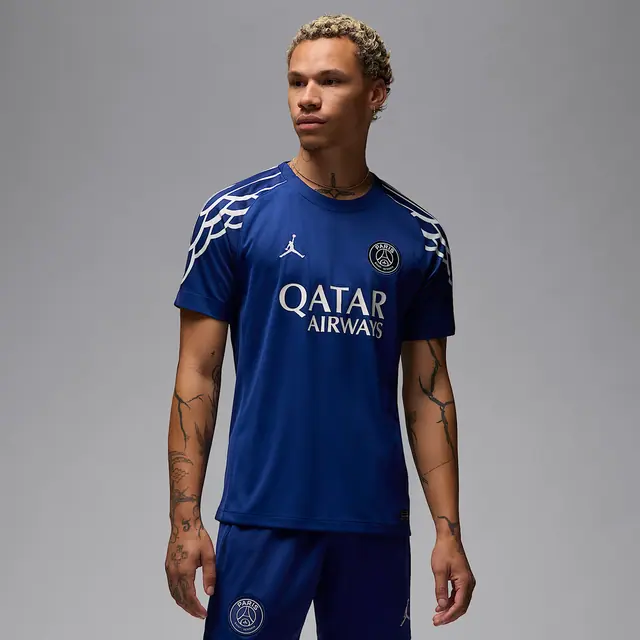 NIKE PSG M NK DF JSY SS STAD 4TH in BLUE VOID/PHANTOM/PHANTOM