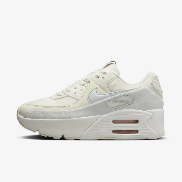 NIKE AIR MAX 90 LV8 SE in PALE IVORY/BARELY GREY-SAIL-PHOTON DUST