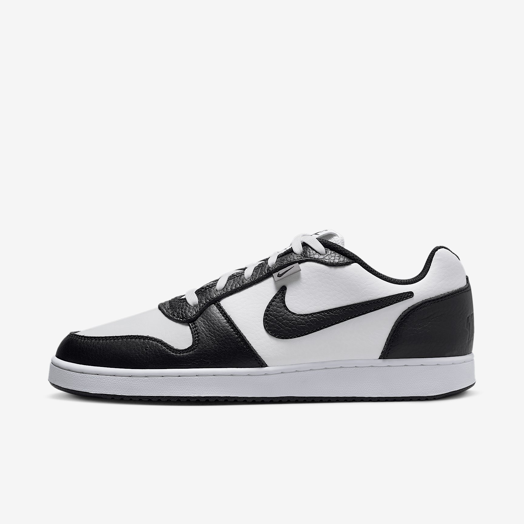 NIKE EBERNON LOW PREM in WHITE BLACK-WOLF GREY