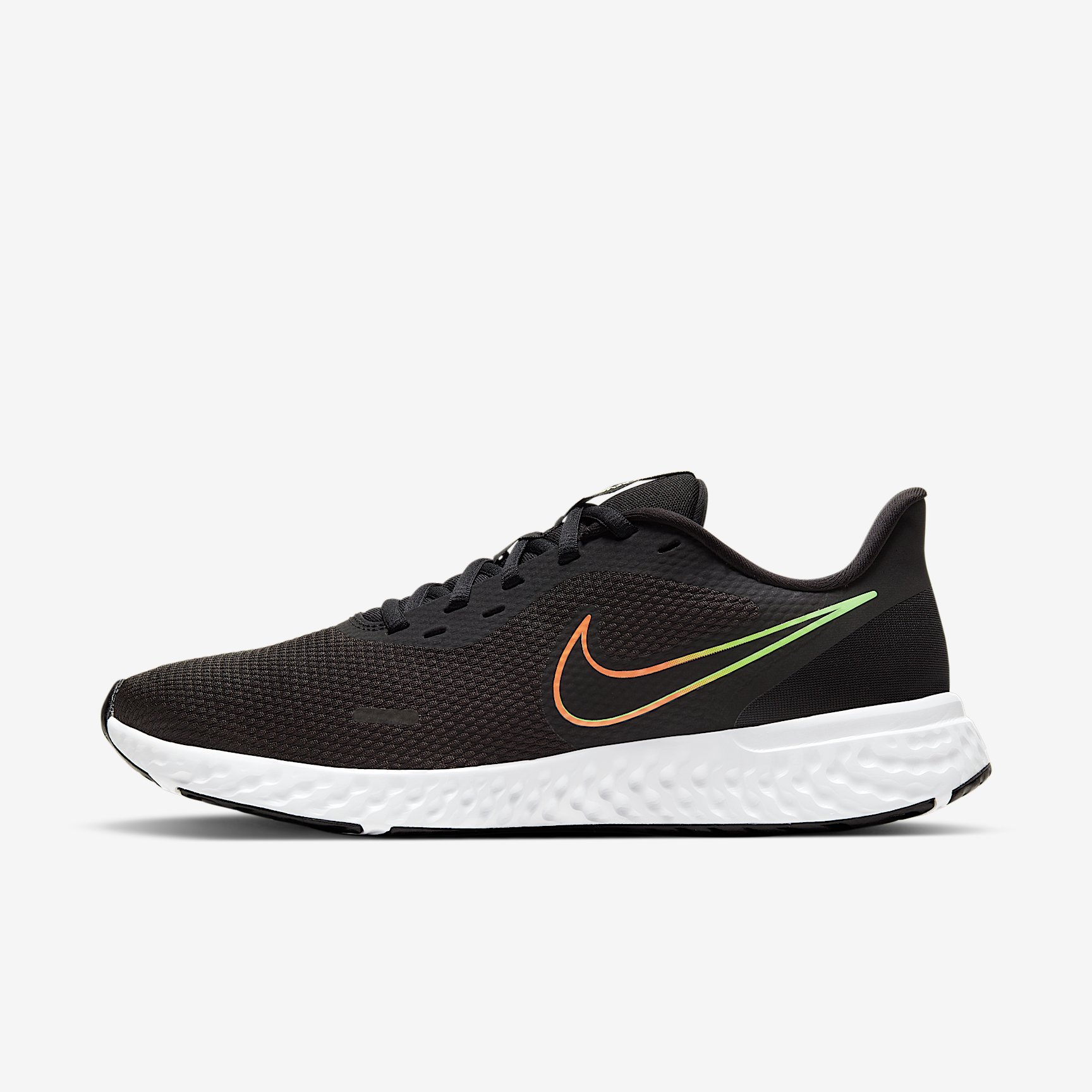 NIKE REVOLUTION 5 in BLACK/ATMCOR