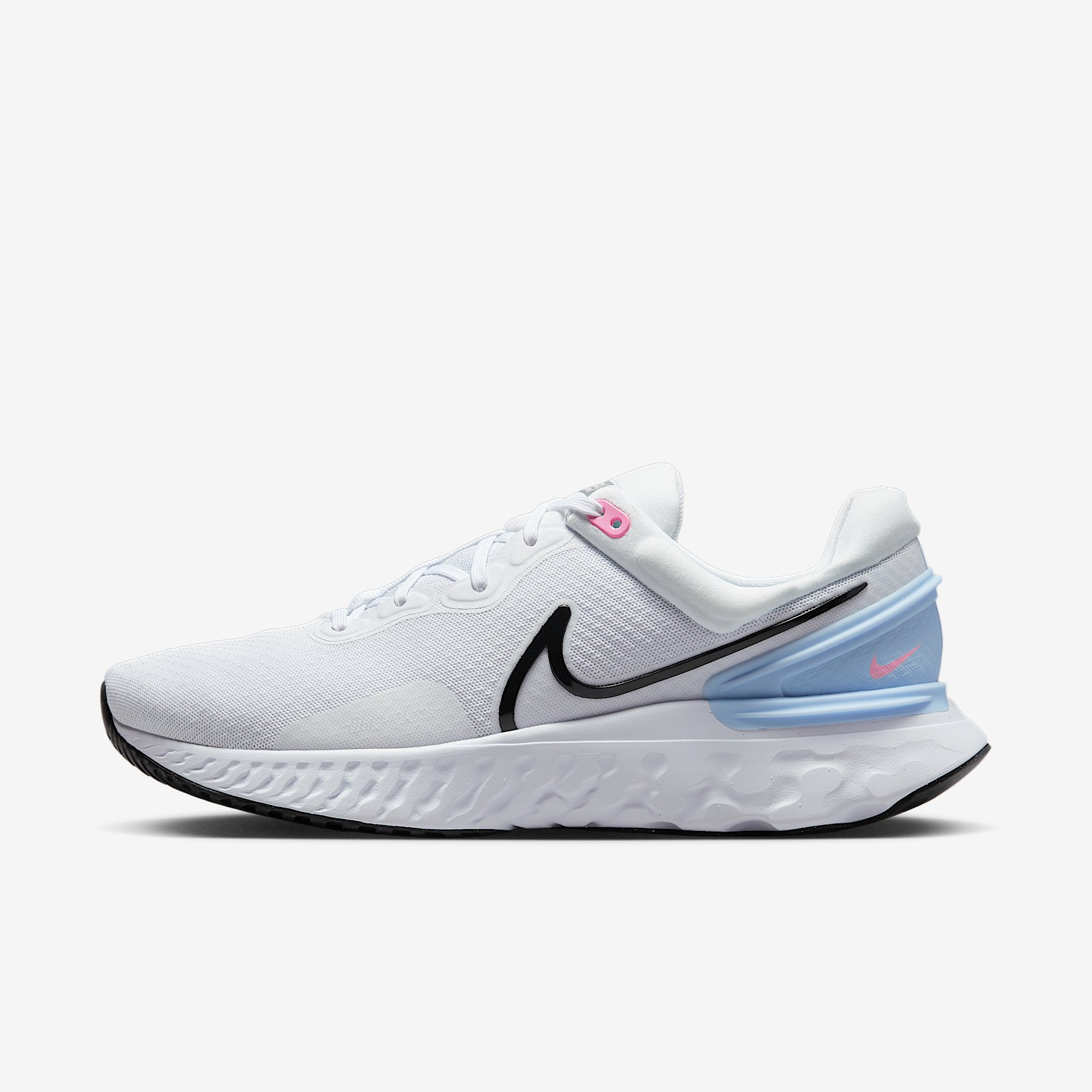 NIKE REACT MILER 3 in WHITE BLACK-COBALT BLISS-PINK SPELL