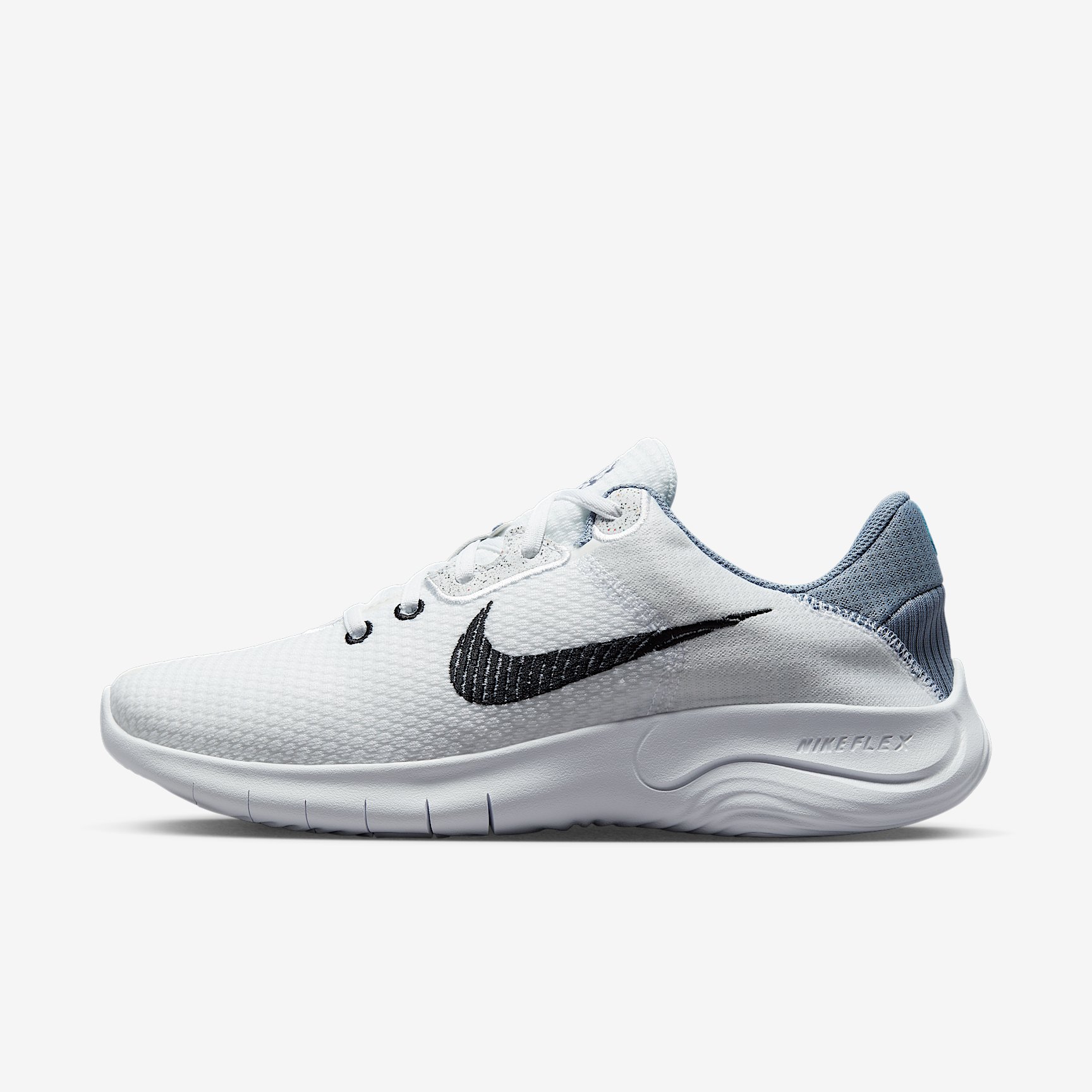 NIKE FLEX EXPERIENCE RN 11 NN in WHITE BLACK-ASHEN SLATE