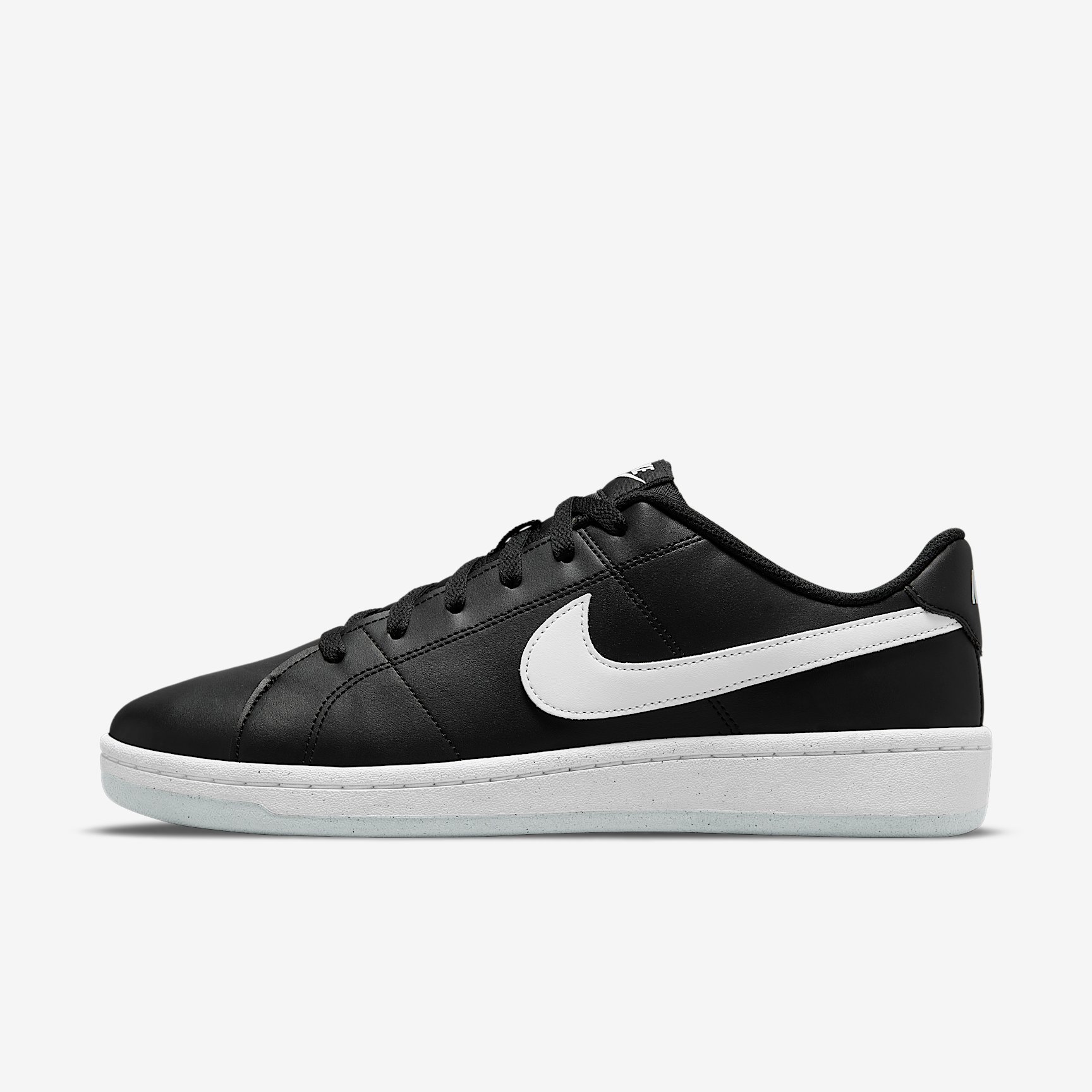 NIKE COURT ROYALE 2 NN in BLACK WHITE