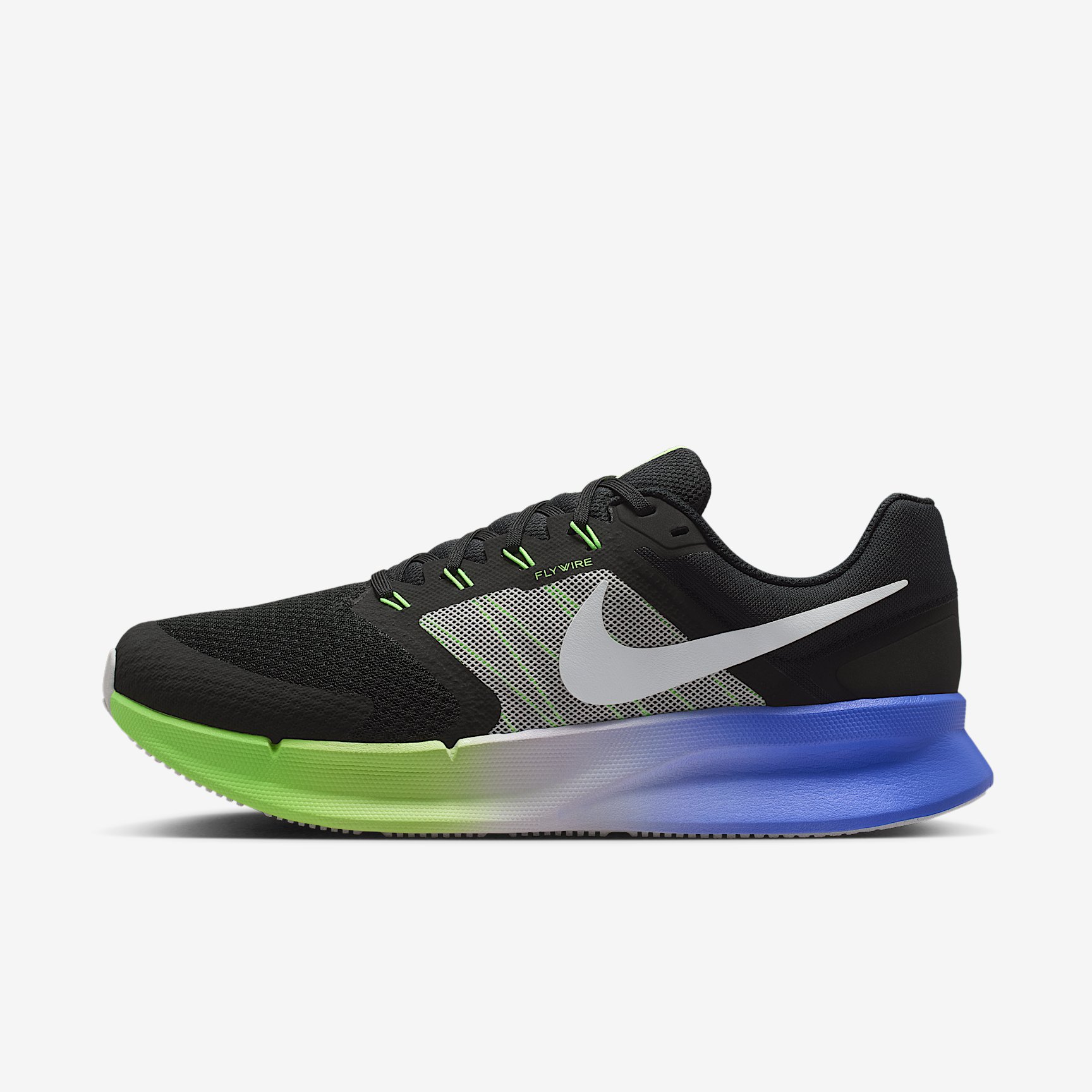 NIKE RUN SWIFT 3 in BLACK WHITE-SAPPHIRE-BARELY GRAPE
