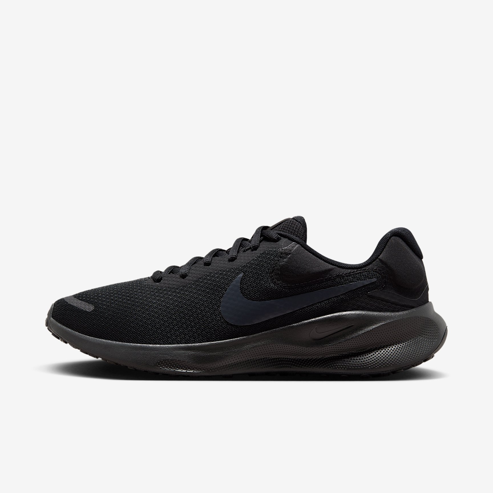 NIKE REVOLUTION 7 in BLACK OFF NOIR