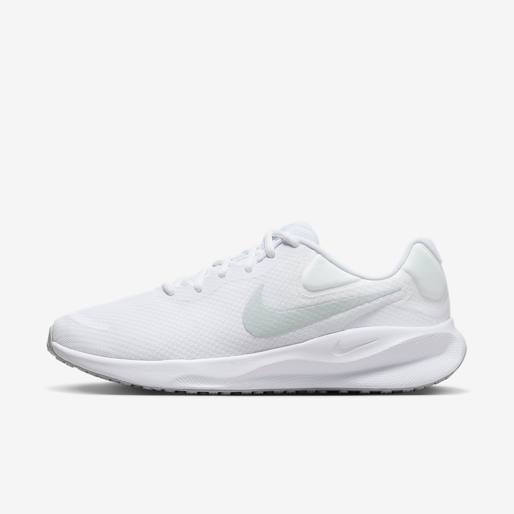 NIKE REVOLUTION 7 in WHITE PURE PLATINUM-WHITE