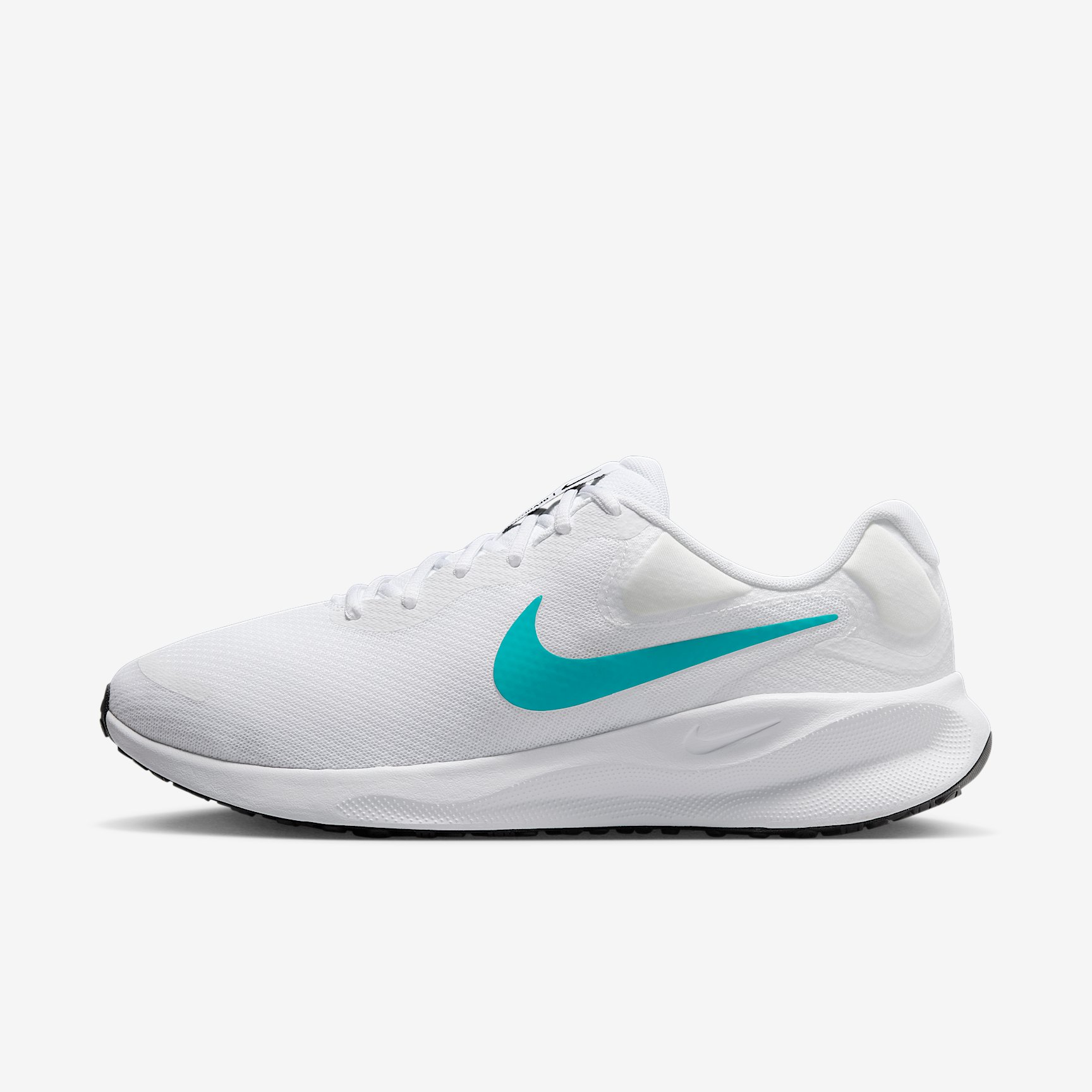 NIKE REVOLUTION 7 in WHITE DUSTY CACTUS-PURE PLATINUM