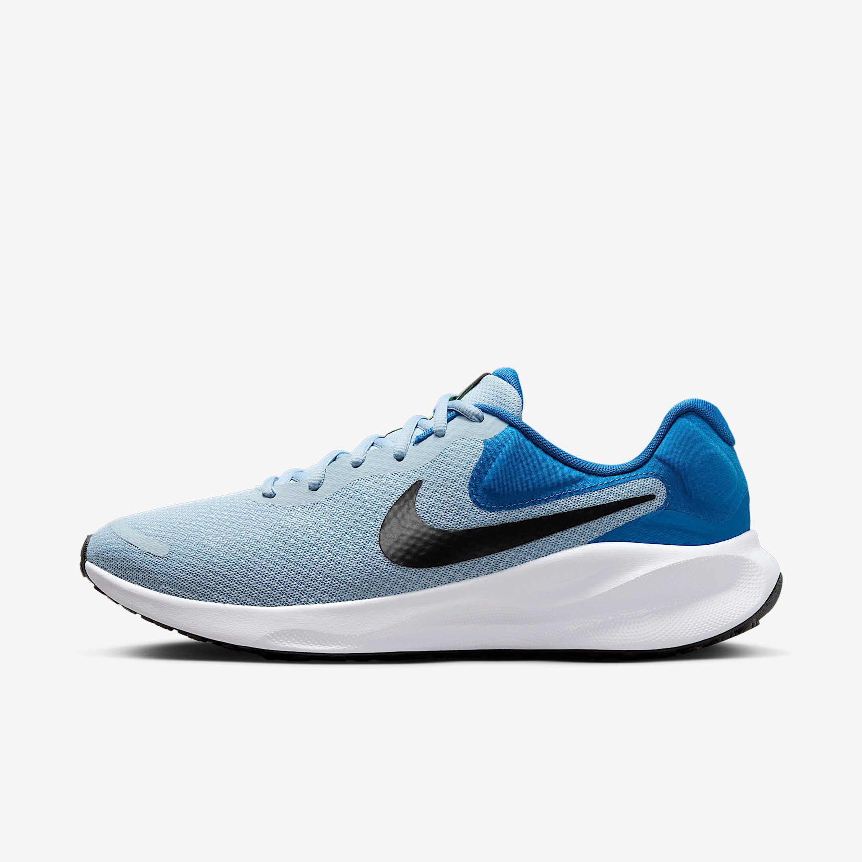 NIKE REVOLUTION 7 in LT ARMORY BLUE BLACK STAR BLUE