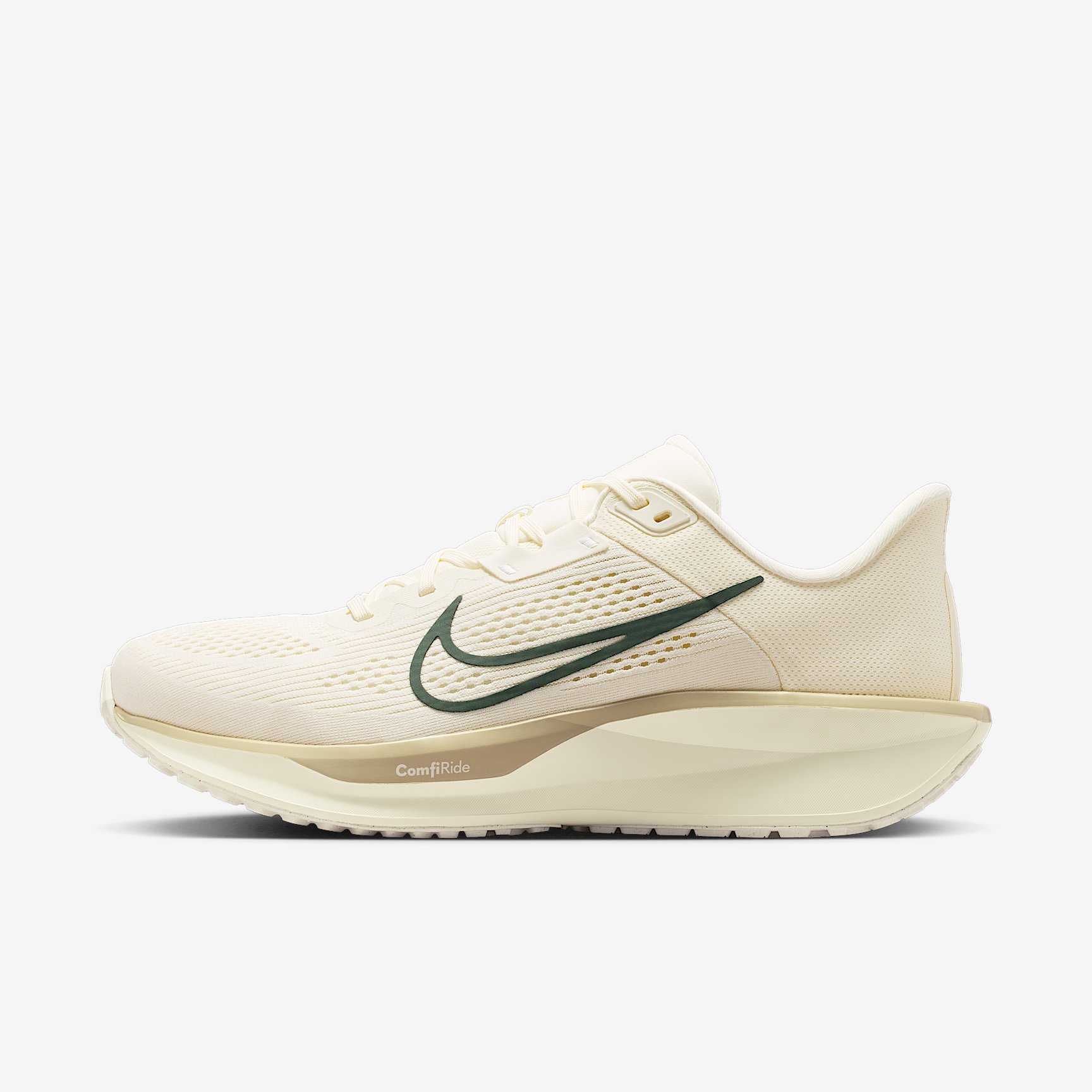 NIKE QUEST 6 in PALE IVORY BLACK SPRUCE-LINEN-SANDDRIFT