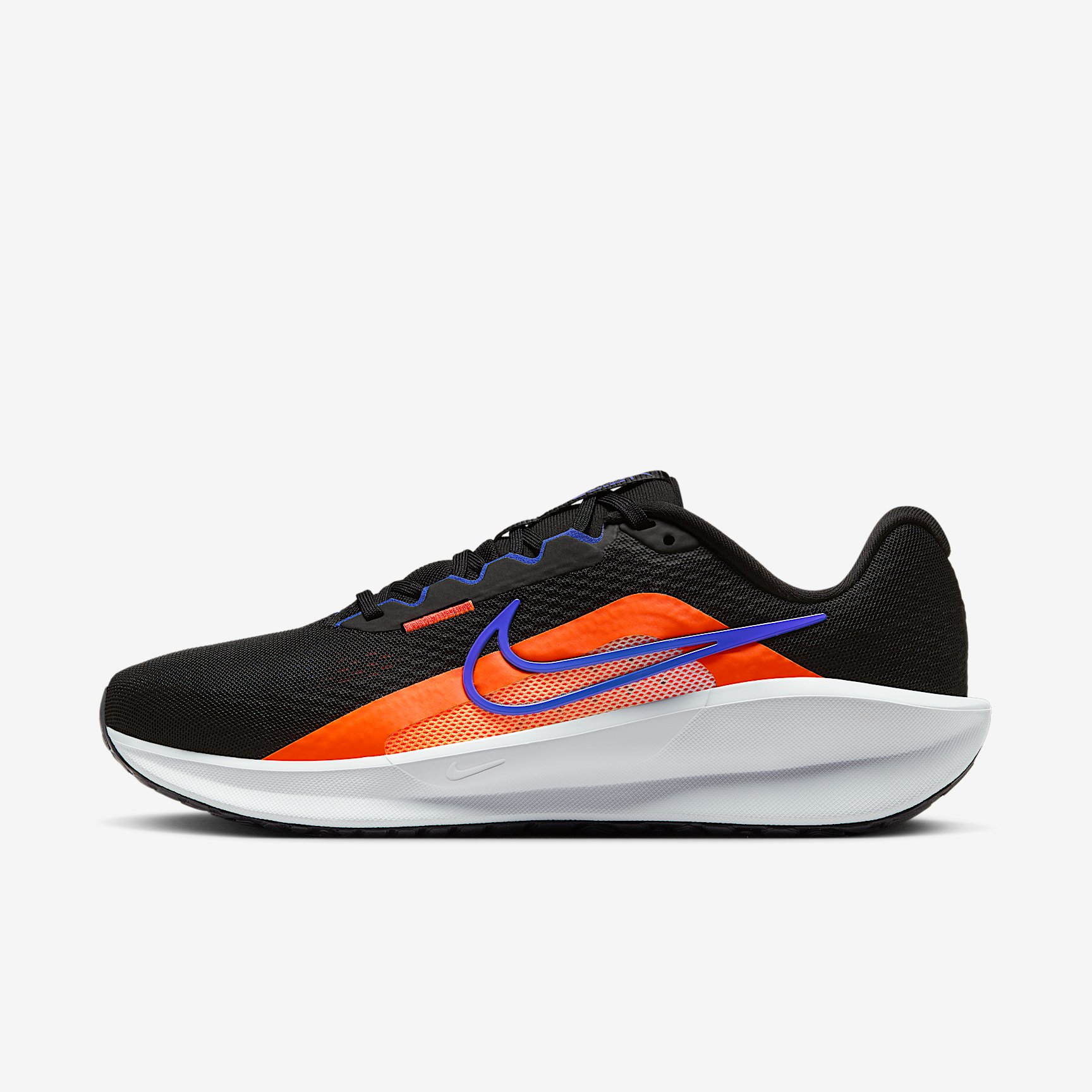 NIKE DOWNSHIFTER 13 in BLACK ASTRONOMY BLUE-HYPER CRIMSON