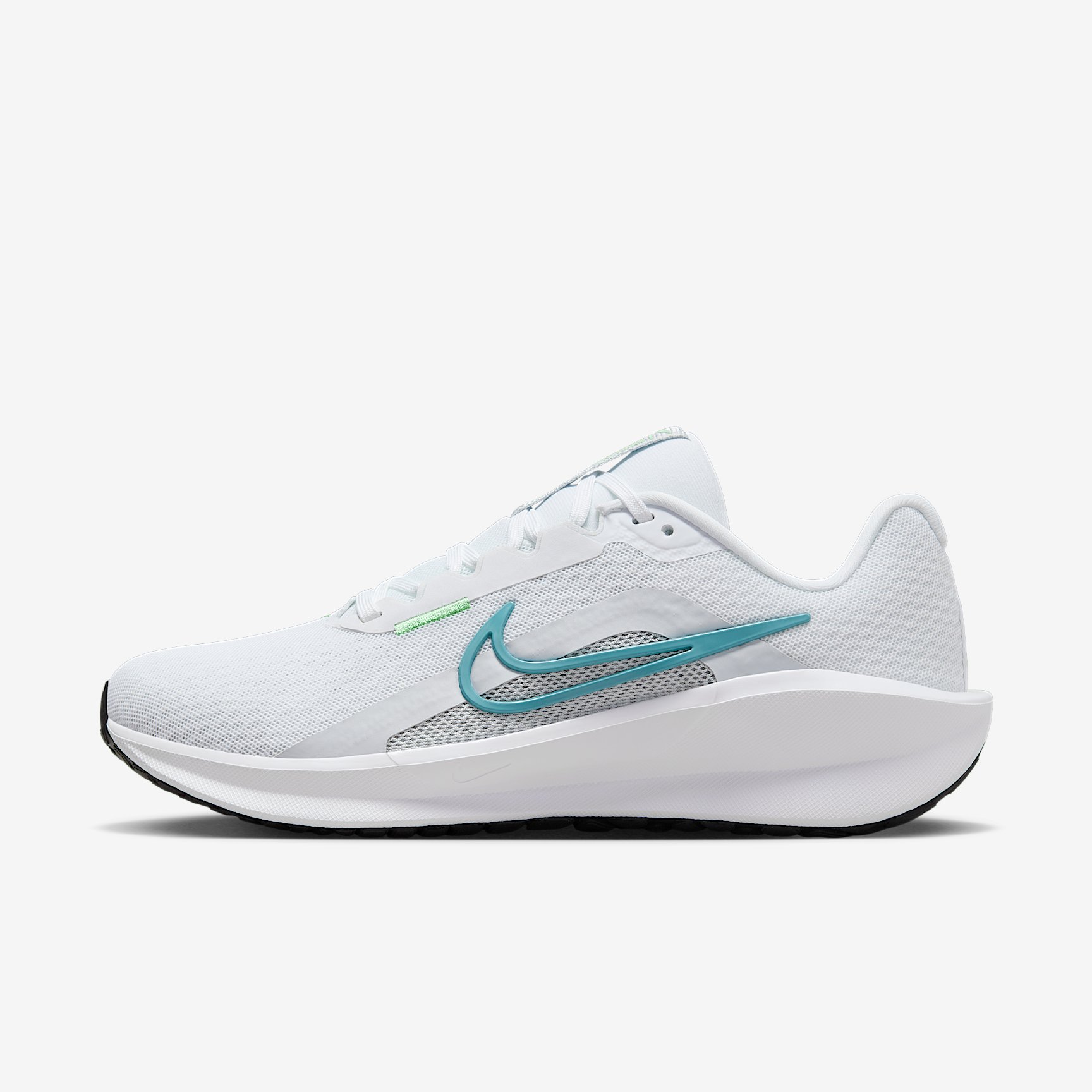 W NIKE DOWNSHIFTER 13 in WHITE DENIM TURQ-VAPOR GREEN-BLACK