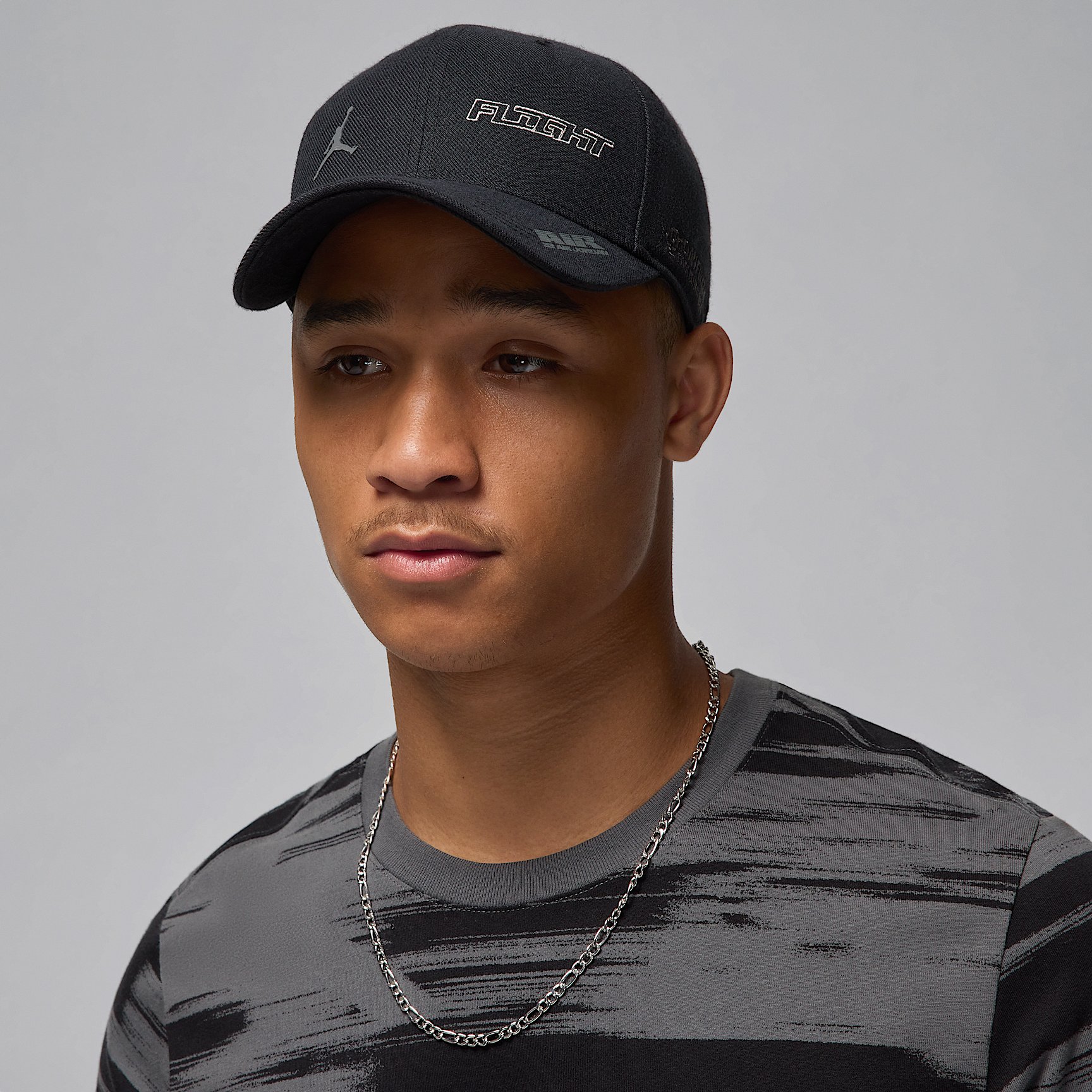 NIKE U J RISE CAP S CB MVP in BLACK/SAIL/OXIDIZED GREEN/ORANGE CHALK