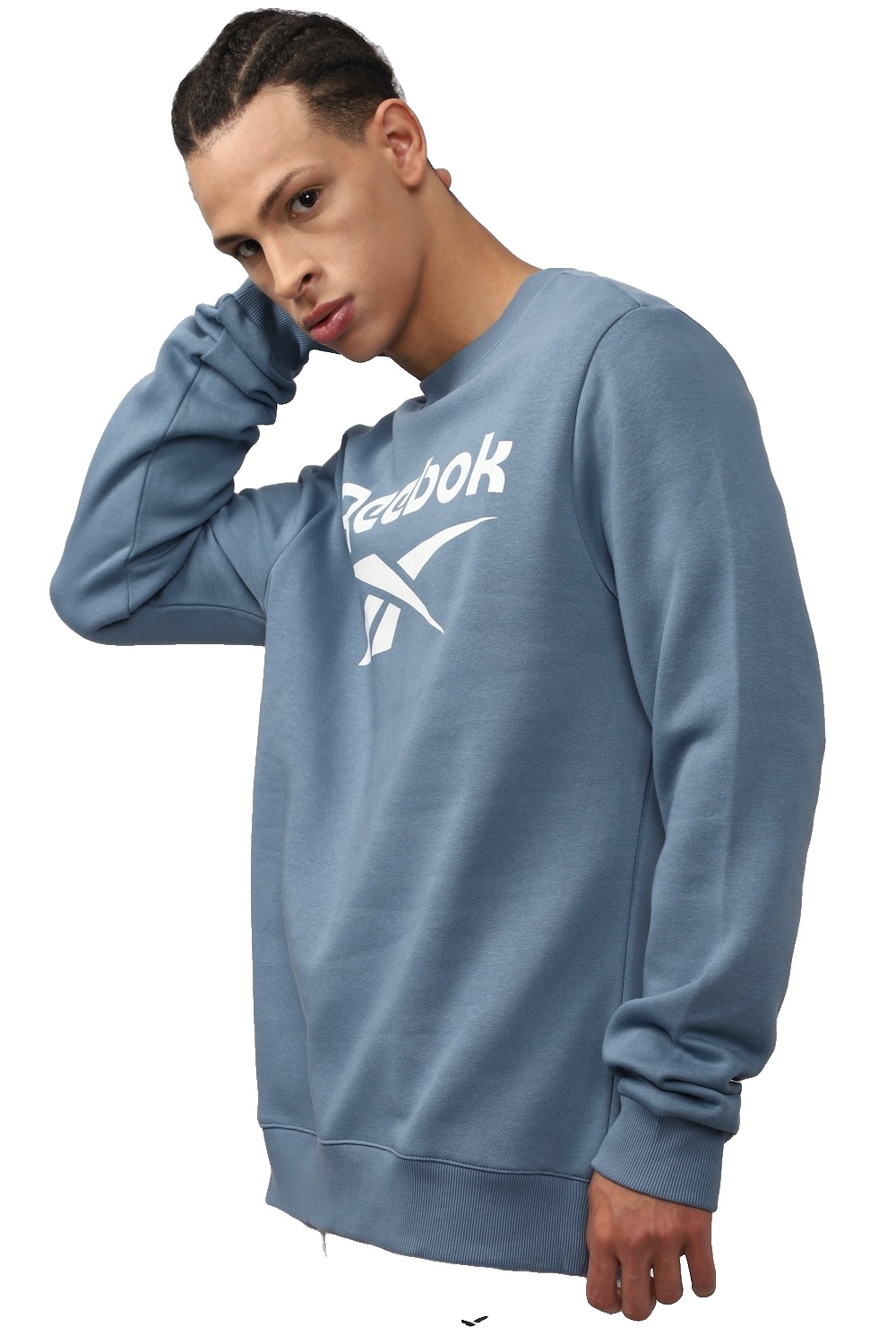 REEBOK CREW NECK FULL SLEEVES PRINTED T-SHIRT in Standard